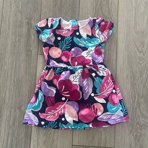 Gymboree dress, floral, size 5, VGUC